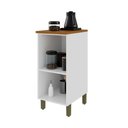 Ver imagem 2 de Balcão de Cozinha 40 cm Bariloche 1 Porta com Tampo 100% MDF 6225.32 Branco - Indekes