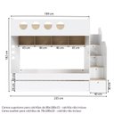 Ver imagem 6 de Treliche com Nicho Star Maker Casatema MadeiraOriginals Branco/Itapoã