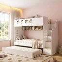 Ver imagem 1 de Treliche com Nicho Star Maker Casatema MadeiraOriginals Branco/Itapoã