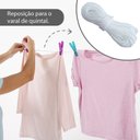 Ver imagem 4 de Corda De Varal de Teto Resistente Antimofo 40 Metros - 4mm