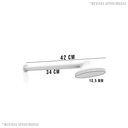 Ver imagem 3 de Kit 2 Chuveiros Frios 4 Pol Branco sem Registro Pvc Resistente