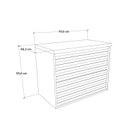 Ver imagem 2 de Gabinete para Banheiro 70cm Jade 