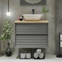 Ver imagem 1 de Gabinete para Banheiro 70cm Jade