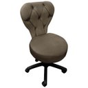 Ver imagem 3 de Cadeira Mocho Soft Escritório Estética Veludo - Sofa Store:veludo Marrom