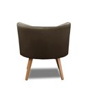 Ver imagem 3 de Kit 2 Poltronas para Sala Decorativa Bela Suede Marrom Rover & Beato