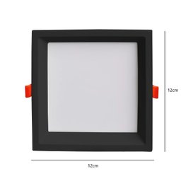 Plafon Bivolt de Embutir 3000k Low Frame Bella Iluminação - 2