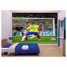 Papel De Parede Esportes Futebol Bola Campo 3D Spt54 3M² - 2