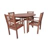 Conjunto com 1 Mesa 4 Cadeiras Munik - 3