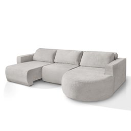 Sofá Orgânico Encantus 3 Lugares para Sala 2,92 Cm Redenobre:bege - 5
