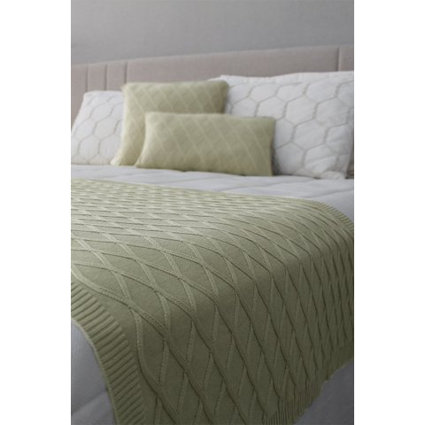 Peseira Tricô Losango Carlan