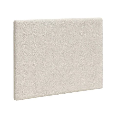 Cabeceira Cama Box Queen 160 cm Parise Bouclé Off White - Nexta Casa