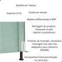 Ver imagem 3 de Cabeceira de Cama Box Estofada 90 Cm Solteiro Viviane Veludo