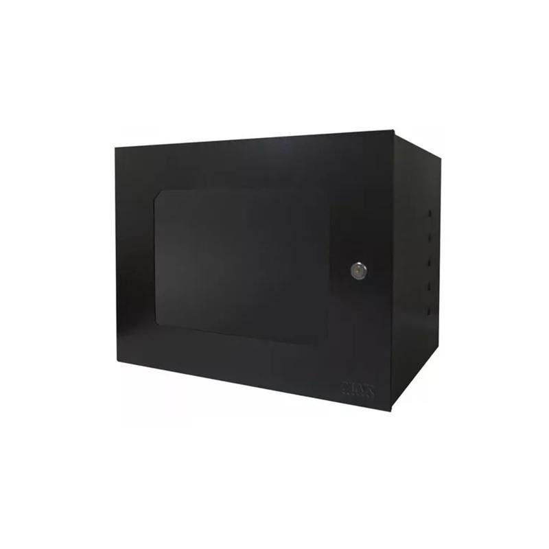 RACK MINI DESMONTAVEL 19" 8U X 350MM ACRILICO PRETO CE - 1