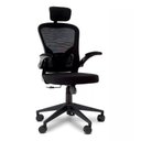 Ver imagem 1 de Cadeira Presidente Escritório Giratória Apoio de Cabeça Fox Office Preta 46a