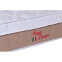 Ver imagem 4 de Cama Box Baú Queen: Colchão Ortopédico Orthoflex Foggia Premier + Base Crc Suede Black(158x198)