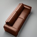 Ver imagem 5 de Sofá 2 Lugares 150cm Couro Legítimo Dakota 