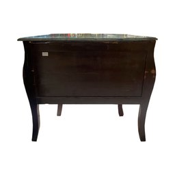 Cômoda Clássica com Marchetaria e 3 Gavetas 75x80x43cm - 4