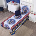 Ver imagem 1 de Colcha Cobre Leito Solteiro Infantil Menino Menina Desenho Animado Patrulha Cachorro + Capa Almofada