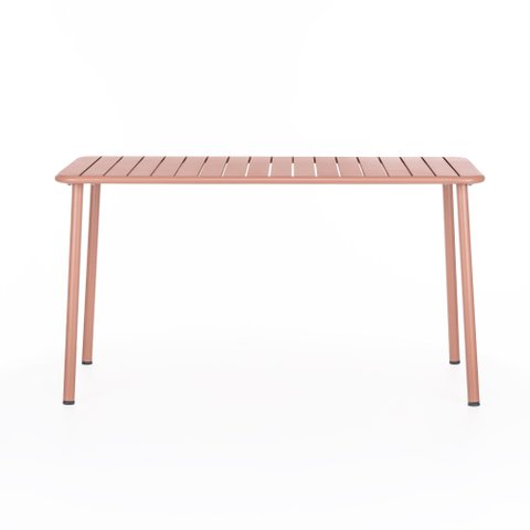 Mesa em Metal Briss Retangular 68 cm X 136 cm Marsalla