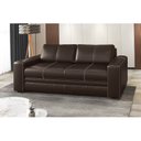 Ver imagem 1 de Sofá 3 Lugares Couro Legítimo Dakota