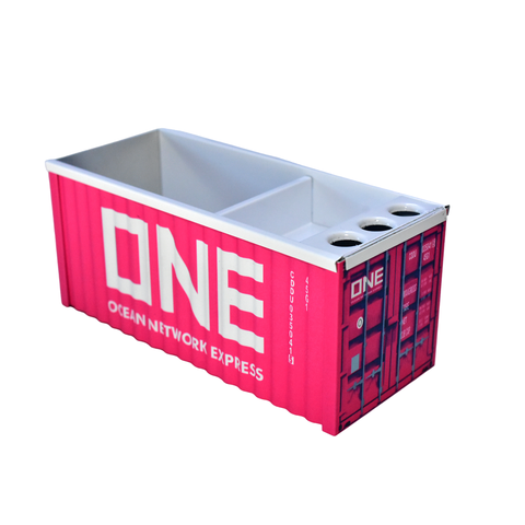 Organizador de Mesa Conteiner em Metal - One Fosco