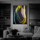 Ver imagem 3 de Quadro Decorativo Abstract Colour Sissal Relevo