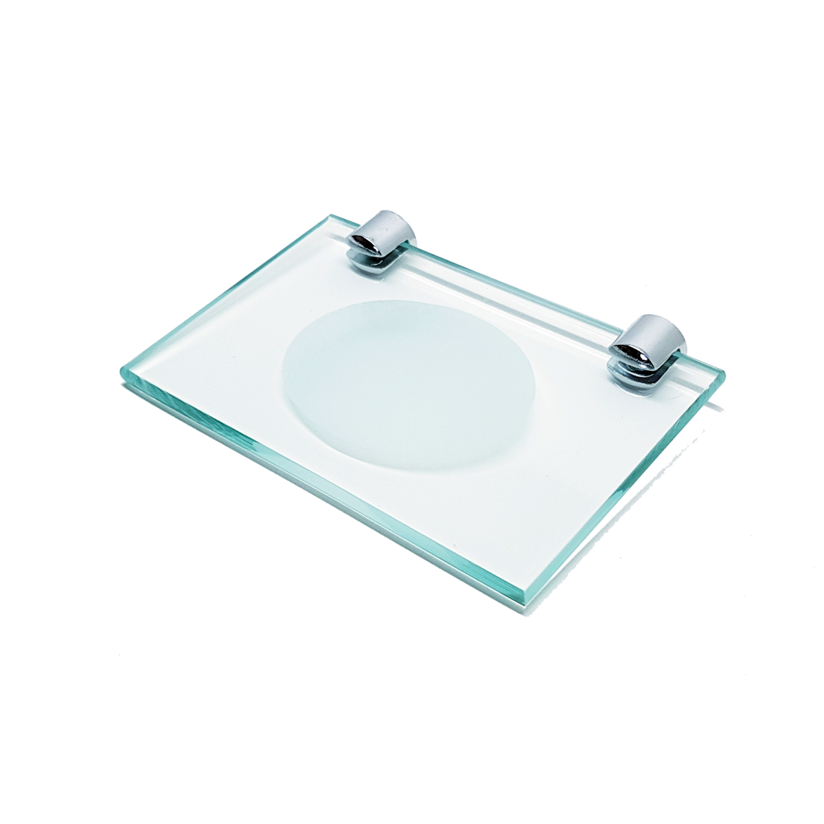 Kit 2 Pçs Para Banheiro Em Vidro Incolor - 3