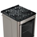 Ver imagem 3 de Fogão Esmaltec Ágata 4b Inox Limpa Fácil Automático