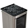 Fogão Esmaltec Ágata 4b Inox Limpa Fácil Automático - 3