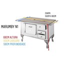 Ver imagem 3 de Fogão a Lenha Marumby N1 Saída Esquerda