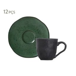 Aparelho de Jantar Stoneware Orgânico Arauco Greenery 30 Peças Porto Brasil - 5
