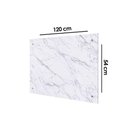 Ver imagem 2 de Fechamento de Cozinha Modulado Painel Marmorizado Celeste 120cm Marmorizado Calacata - Mgm