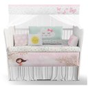 Ver imagem 1 de Kit Berço Enxoval de Bebê Rosa Menina Jardim
