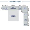 Ver imagem 4 de Guarda-roupa Modulado de Canto Obliquo 11 Peças com 12 Portas Orion CabeCasa MadeiraOriginals