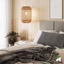 Ver imagem 2 de Painel Ripado 2,5m Linear Laminado de Eva Cor Creme Linha Play Plus Meu Rodapé