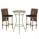 Ver imagem 1 de Mesa Bistro e 2 Banquetas Roma Fendi Corda Náutica 12 Marrom