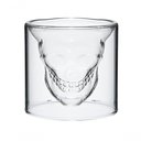 Ver imagem 1 de Dupla Copos Caveira Parede Dupla Vidro Boro 75 Ml Mimo Style