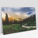 Ver imagem 1 de Quadro Decorativo em Canvas Natureza TaColado Moldura Madeira 120 x 80cm
