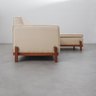 Sofá 3 Lugares com Chaise Lado Esquerdo 212cm em Linho Tiê CabeCasa MadeiraMadeira - 7