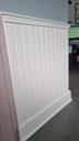 Ver imagem 5 de Acabamento Superior Clássico Branco 274cm para Lambri/Shiplap