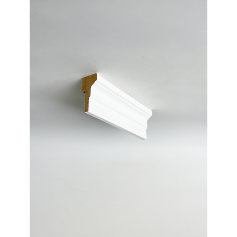 Acabamento Superior Clássico Branco 274cm para Lambri/Shiplap