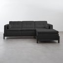 Ver imagem 6 de Sofá 3 Lugares com Chaise Lado Esquerdo 212cm em Linho Tiê CabeCasa MadeiraOriginals