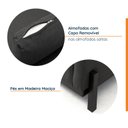 Ver imagem 4 de Sofá 3 Lugares com Chaise Lado Esquerdo 212cm em Linho Tiê CabeCasa MadeiraOriginals