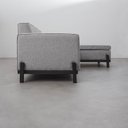 Ver imagem 7 de Sofá 3 Lugares com Chaise Lado Direito 212cm em Linho Tiê CabeCasa MadeiraOriginals