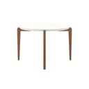 Ver imagem 2 de Conjunto de Jantar Mesa c/Vidro Donatella 4 Cadeiras Kalina - Soft Palha