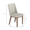 Ver imagem 6 de Conjunto de Jantar Mesa c/Vidro Donatella 4 Cadeiras Kalina - Soft Palha