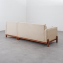 Ver mais imagens de Sofá 3 Lugares com Chaise Lado Direito 212cm em Linho Tiê CabeCasa MadeiraOriginals