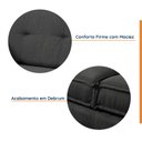 Ver imagem 3 de Sofá 3 Lugares com Chaise Lado Direito 212cm em Linho Tiê CabeCasa MadeiraOriginals