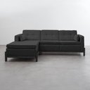 Ver imagem 6 de Sofá 3 Lugares com Chaise Lado Direito 212cm em Linho Tiê CabeCasa MadeiraOriginals