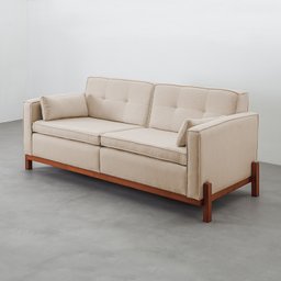 Sofá 2 Lugares 182cm em Linho Tiê CabeCasa MadeiraMadeira - 6
